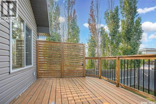 318 Lucyk Crescent, Saskatoon, SK - Outdoor With Deck Patio Veranda With Exterior