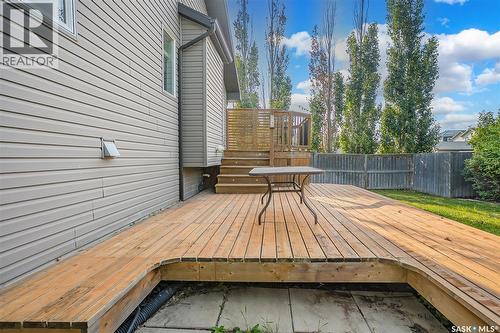 318 Lucyk Crescent, Saskatoon, SK - Outdoor With Deck Patio Veranda