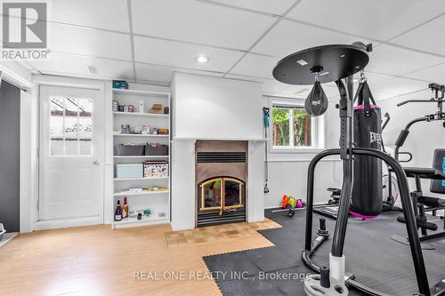 10 Devins Drive, Aurora, ON - Indoor Photo Showing Gym Room