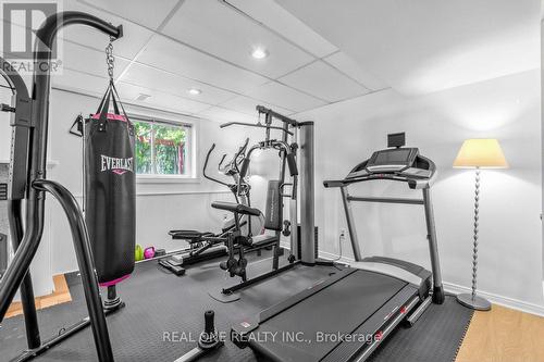 10 Devins Drive, Aurora, ON - Indoor Photo Showing Gym Room