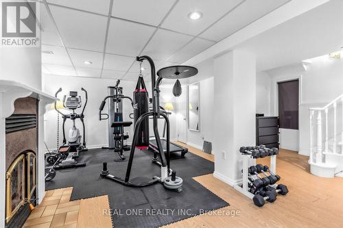 10 Devins Drive, Aurora, ON - Indoor Photo Showing Gym Room