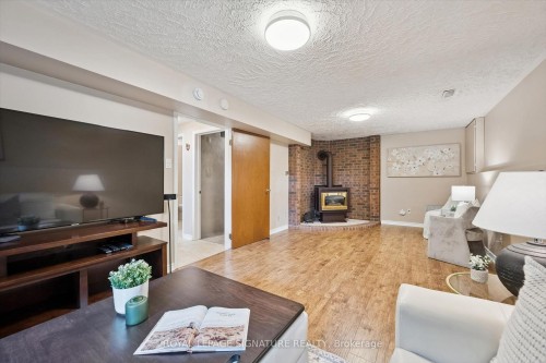 590 Fern Road, Waterloo, ON - Indoor Photo Showing Living Room With Fireplace