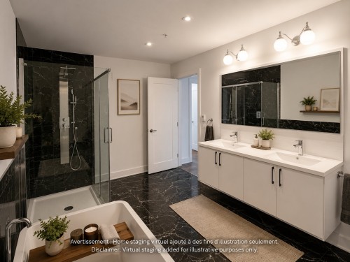 Master Bathroom - 502-4420 Boul. St-Jean, Dollard-Des-Ormeaux, QC - Indoor Photo Showing Bathroom