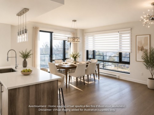 Dining Room - 502-4420 Boul. St-Jean, Dollard-Des-Ormeaux, QC - Indoor Photo Showing Dining Room