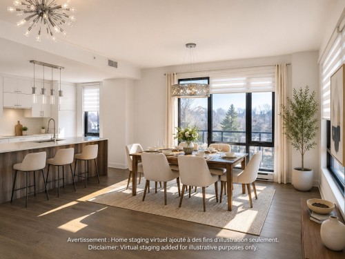 Dining Room - 502-4420 Boul. St-Jean, Dollard-Des-Ormeaux, QC - Indoor Photo Showing Dining Room