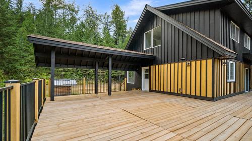 2227 Allshouse Road, Summit Lake, BC - Outdoor With Deck Patio Veranda With Exterior