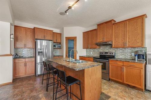 226 Mosselle Dr, Winnipeg, MB - Indoor Photo Showing Kitchen With Double Sink