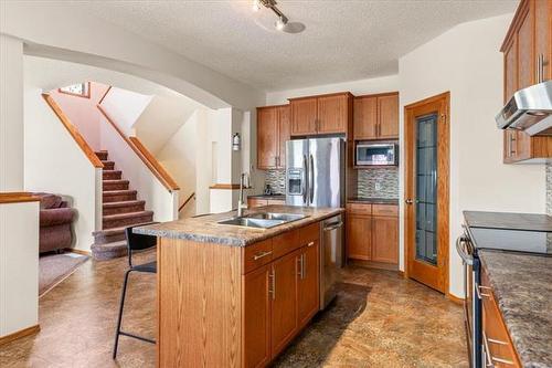 226 Mosselle Dr, Winnipeg, MB - Indoor Photo Showing Kitchen With Double Sink