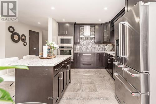 5 Octillo Boulevard, Brampton, ON - Indoor Photo Showing Kitchen With Upgraded Kitchen
