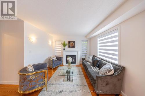 54 Carpendale Crescent, Ajax, ON - Indoor Photo Showing Living Room With Fireplace