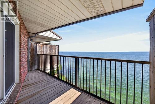 2136 Old Lakeshore Road Unit# 8, Burlington, ON - Outdoor With Body Of Water With Balcony With Exterior