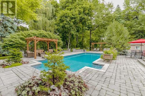 503 Meadow Wood Road, Mississauga, ON - Outdoor With In Ground Pool With Deck Patio Veranda With Backyard