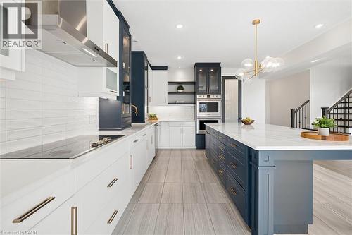 163 Redtail Street, Kitchener, ON - Indoor Photo Showing Kitchen With Upgraded Kitchen