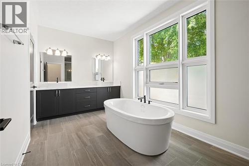 Primary Bedroom ensuite #1 - 163 Redtail Street, Kitchener, ON - Indoor Photo Showing Bathroom