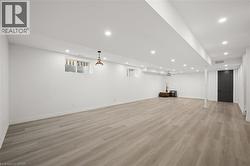 Lower level with kitchen electrical and plumbing roughed in...just ready for cabinetry and appliances! - 