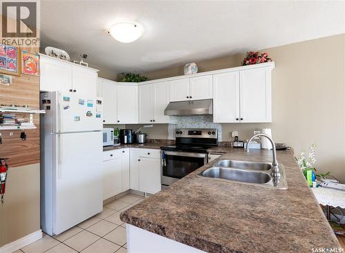 516 Hamilton Street, Regina, SK - Indoor Photo Showing Kitchen With Double Sink