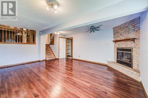 3 Cora Drive, Kitchener, ON - Indoor Photo Showing Living Room With Fireplace