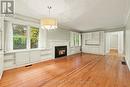 Gas fireplace living room/ dining room combo - 889 Mountainview Avenue, Ottawa, ON 