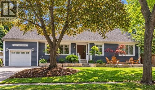 Virtually Enhanced gardens & grass - 4380 Spruce Avenue, Burlington, ON 