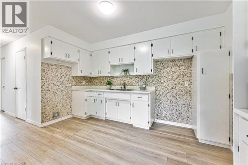 Freshly painted Kitchen - 21 Vicmount Drive, Kitchener, ON 