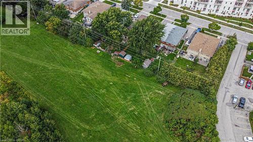Corridor over to Filsinger Park - 21 Vicmount Drive, Kitchener, ON 
