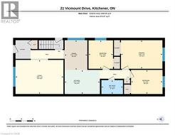 Main floor layout - 