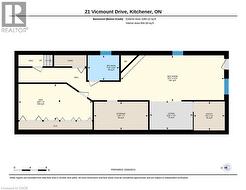 Basement level layout - 