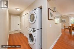 Upper floor laundry.  photo has been digitally altered - 