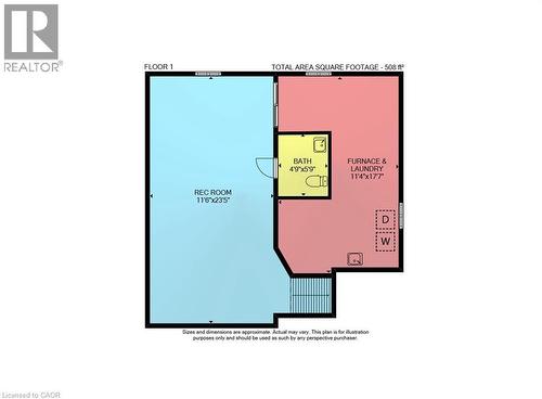Floor plan - 1434 Dewbourne Crescent, Burlington, ON 