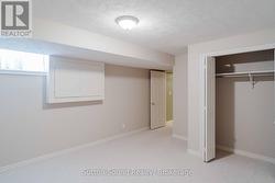 Lower Level Bedroom with Window and Double Closet - 