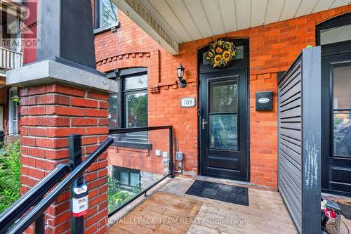 Exterior Front - 109 Florence Street, Ottawa, ON 