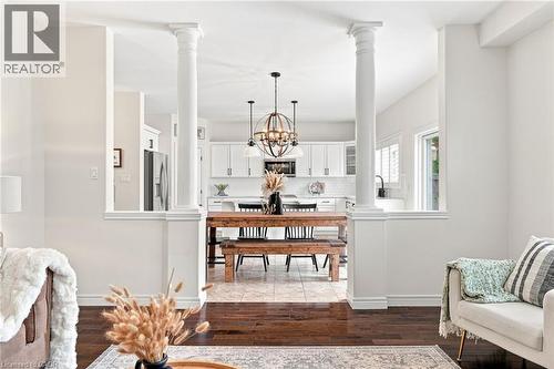 View from Living to Kitchen - 53 Valiant Circle, Binbrook, ON 