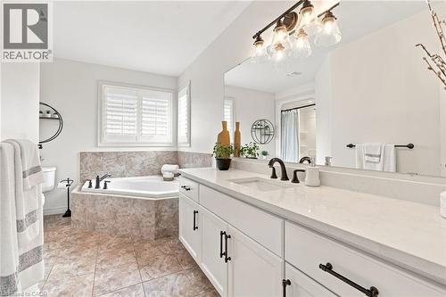 4PC Ensuite in Primary Bedroom - 53 Valiant Circle, Binbrook, ON 