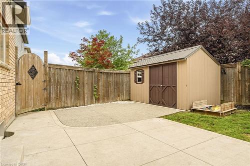 Backyard Storage Shed - 53 Valiant Circle, Binbrook, ON 