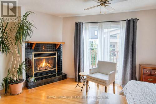 Private patio off the primary bedroom - 220 Ancaster Avenue, Ottawa, ON 