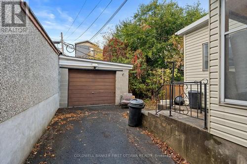 Garage (Used for storage) & green space. - 277 Arlington Avenue, Ottawa, ON 