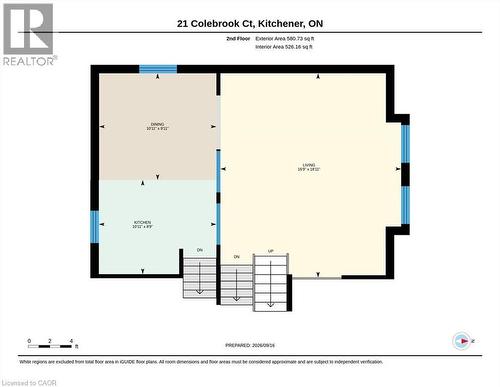 Floor plan - 21 Colebrook Court, Kitchener, ON 