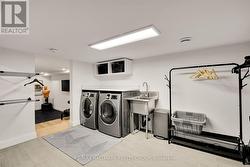 Spacious laundry area - 