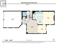 Floor Plan Main Level - 