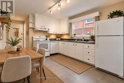 Apt 2 Main Level - Kitchen (Virtually Staged) - 55 Ivy Crescent, Ottawa, ON 
