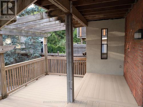 Apt 2 Main Level - Deck off Primary Bedroom - 55 Ivy Crescent, Ottawa, ON 