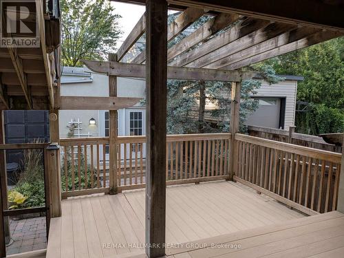 Apt 2 Main Level - Deck off Primary Bedroom - 55 Ivy Crescent, Ottawa, ON 
