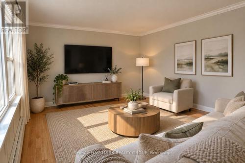 Apt 3 - 2nd Level - Living Room (Virtually Staged) - 55 Ivy Crescent, Ottawa, ON 