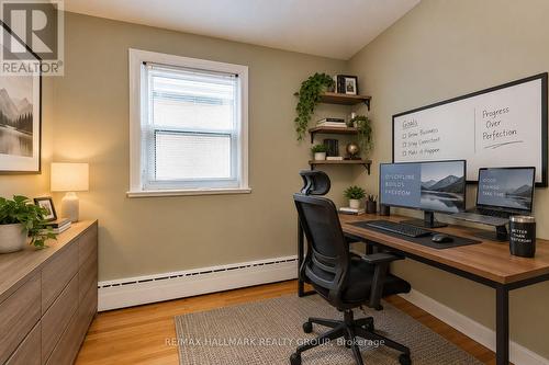 Apt 3 - 2nd Level - Bedroom ll (Virtually Staged) - 55 Ivy Crescent, Ottawa, ON 
