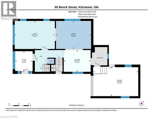 Floor plan - 90 Brock Street, Kitchener, ON 