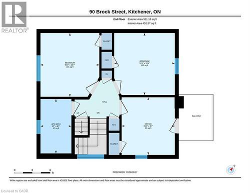 Floor plan - 90 Brock Street, Kitchener, ON 