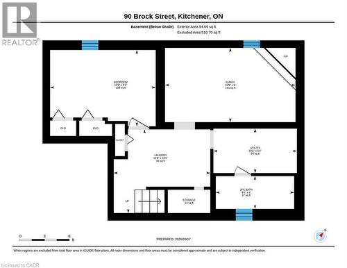 Floor plan - 90 Brock Street, Kitchener, ON 
