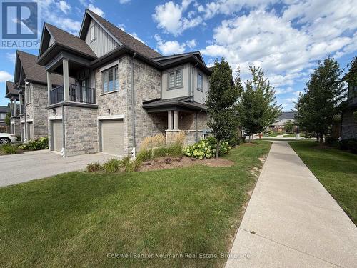 Side Walkway - 157 South Creek Drive, Kitchener, ON 