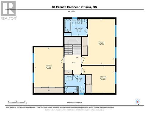 Floor Plan-Second Level - 34 Brenda Crescent, Ottawa, ON 