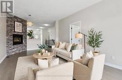 Virtually Staged living room - 